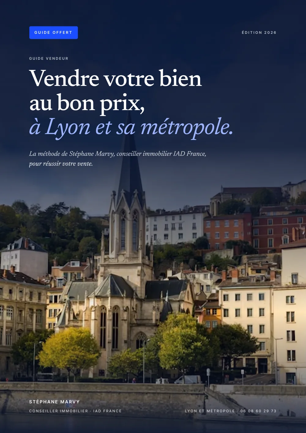 Couverture du Guide Vendeur de Stéphane Marvy