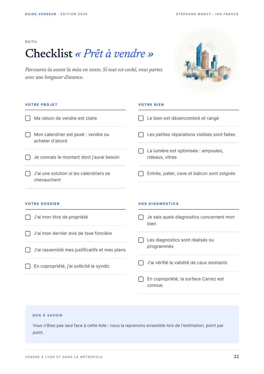 Aperçu de l'outil inclus dans le guide